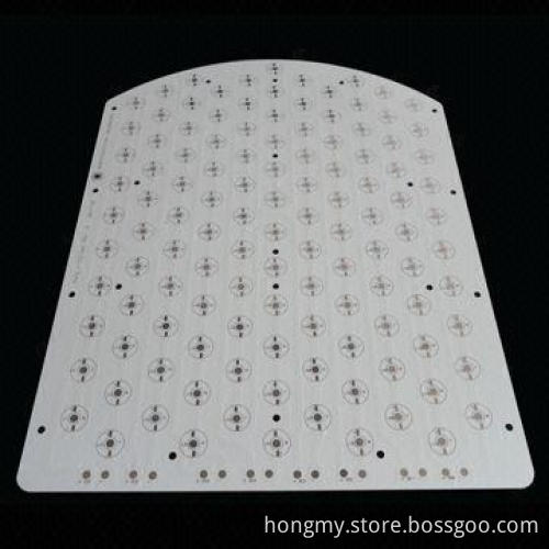 Aluminum Base PCB, 1.0mm Board Thickness, Suitable for LED Lighting, Measures 450 x 350mm